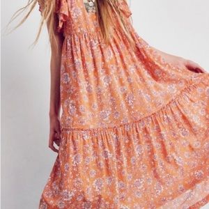 Bonita printed midi dress